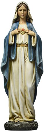 Renaissance Collection Joseph's Studio by Roman Exclusive Immaculate Heart of Mary Figurine, 14-Inch