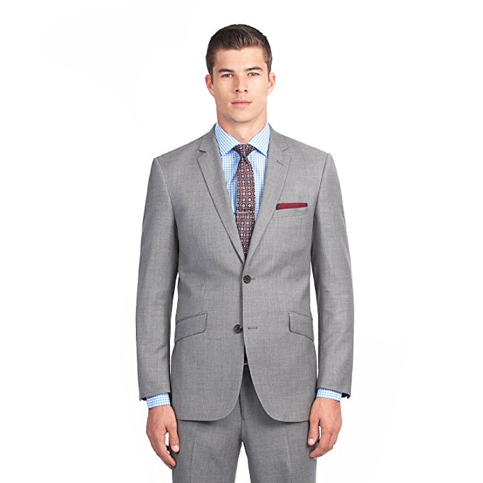 Combatant Gentlemen Men's Grey Slim Fit Suit