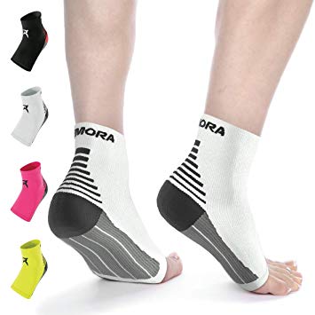 Rymora Plantar Fasciitis Foot Compression Sock Sleeves for Men and Women - Relieves Pain - Supports Heel, Arch & Ankle