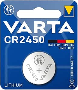 Varta Electronics CR2450 Knopfzelle CR 2450 Lithium 570 mAh 3V 1St., 06450 101 401