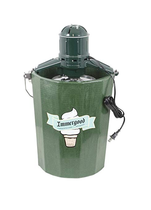 Electric - 6 qt. - Old Fashioned Ice Cream Maker w/Motor