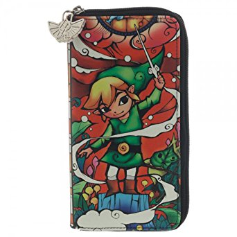 Nintendo Zelda Large Zip Around Wallet