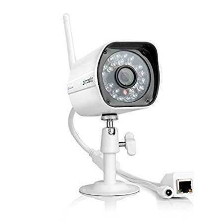 Zmodo ZP-IBH13-W 720P HD Wireless IP Network Camera with 80-Feet IR Night Vision (White)