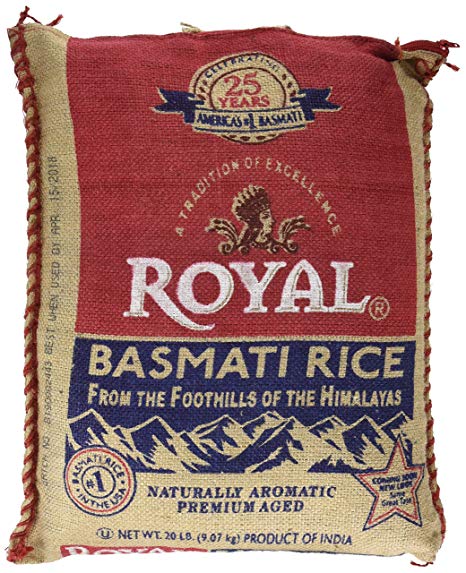 SCS Royal® Basmati Rice - 20 Lbs.