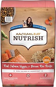 Rachael Ray Nutrish Salmon Dry Dog Food, 26 Pound Bag