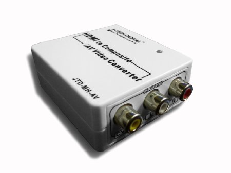 J-Tech Digital JTD-MH-AV Mini HDMI to Composite AV CVBS RL HD Video Converter