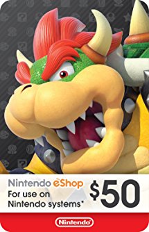 eCash - Nintendo eShop Gift Card $50 - Switch / Wii U / 3DS [Digital Code]