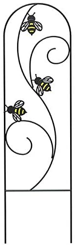 Panacea 81451 Bee-Conscious Pot Trellis, Black, 36" H