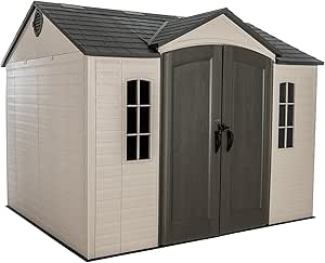 Lifetime Outdoor Storage Shed, 10 x 8 Foot