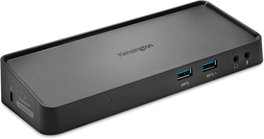 Kensington SD3650 Universal USB 3.0 Mountable Docking Station, Black (K33997WW)