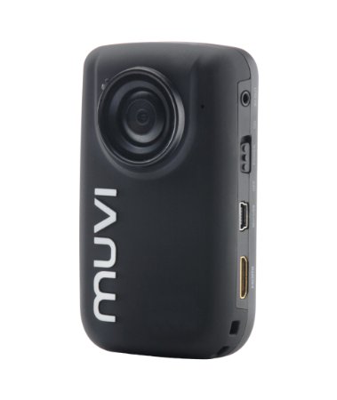 Veho VCC-005-MUVI-HD10 Mini Handsfree Action Cam with Wireless Remote 4GB Memory and Helmet Mounting Bracket