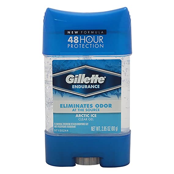 Gillette Clear Gel Arctic Ice Anti-Perspirant/Deodorant 3 Oz (Pack of 2) (packaging may vary)