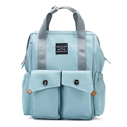 SoHo Rockaway Diaper Backpack Bag 3Pc Set, Aqua