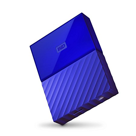 WD 2TB Blue  USB 3.0 My Passport  Portable External Hard Drive (WDBYFT0020BBL-WESN)