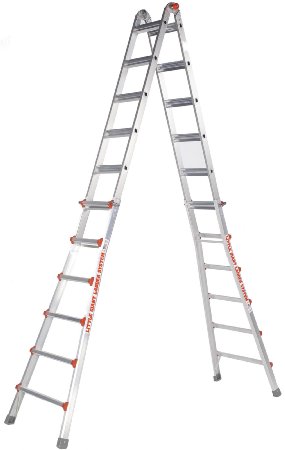 Little Giant 10126LG 300-Pound Duty Rating Ladder System, 26-Foot