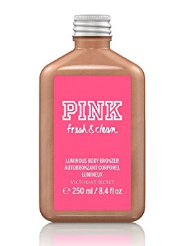 Victoria's Secret Pink Fresh and Clean Luminous Body Bronzer 8.4 Oz