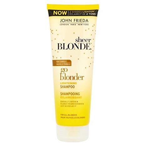 John Frieda Sheer Blonde Go Blonder Lightening Shampoo, 250 ml