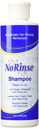 No Rinse Shampoo - 8 Oz Bottle