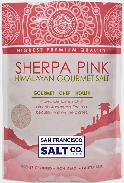 Sherpa Pink Gourmet Himalayan Salt, 10lbs Extra-Fine Grain. Incredible Taste. Rich in Nutrients and Minerals To Improve Your Health. Add To Your Cart Today.