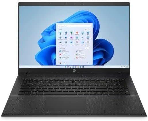 2022 HP High Performance Laptop 17.3'' FHD IPS 11th Intel i7-1165G7 Iris Xe Graphics 32GB DDR4 2TB SSD WiFi 6 Bluetooth HDMI USB-C Fullsize Keyboard w/ Numpad Windows 11 Pro w/ 32GB USB,Starry Black