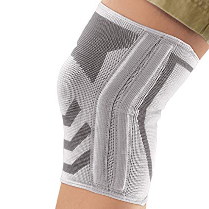 ACE Knitted Knee Brace with Side Stabilizers, Small, America's Most Trusted Brand of Braces and Supports, Money Back Satisfaction Guarantee