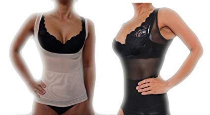 Envy Set of 2 New Body shapers Black and Nude