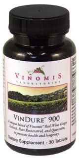 Vindure 900 Resveratrol Supplement - 30 Day Supply