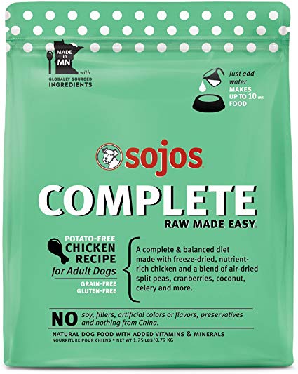 Sojos Chicken Recipe Adult Dog Food, 1.75Lb