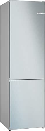 Bosch Home & Kitchen Appliances KGN392LDFG Serie 4 Freestanding Fridge Freezer with 5 Year Warranty (T&Cs apply), VitaFresh XXL Pro 0C, NoFrost, PerfectFit, SuperFreezing, LED Lights, 203 x 60cm