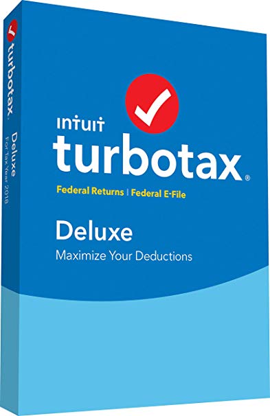TurboTax Deluxe 2018 Tax Software [PC/Mac Disc] [Amazon Exclusive]