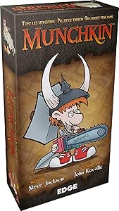 Edge Entertainment | Munchkin | Jeu de société | Jeu de cartes | A partir de 10 ans | 3 à 6 joueurs | 60 à 90 min