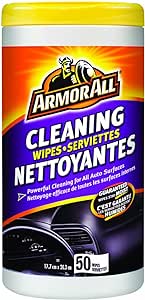 Armor All 8605 Cleaning Wipes Value Pack, 50 Count