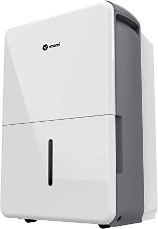 Vremi 3,000 Sq. Ft. Dehumidifier Energy Star Rated for Medium Spaces and Basements - Quietly Removes Moisture to Prevent Mold and Mildew