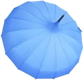 ikasus Pagoda Peak Old - Fashionable Ingenuity Umbrella Parasol Sun Curved Handle Rain Umbrella for Bridal Wedding