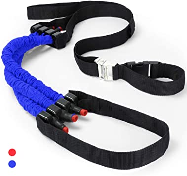 Odoland Pull Up Assist Band, Premium Powerlifting Assist Band, Stretch Resistance Bands to Improve Arm, Shoulders and Chest Strength, Upper Body Workout