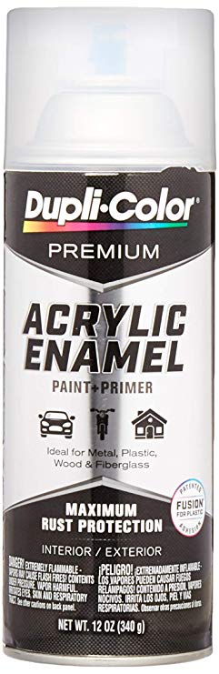 Dupli-Color EPAE11400 Premium Acrylic Enamel Spray Paint (PAE114 Gloss Clear 12 oz), 12. Fluid_Ounces