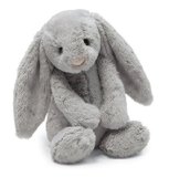 Jellycat Bashful Grey Bunny Medium - 12