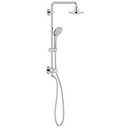 Euphoria 25 In. Retro-Fit 1-Spray Hand Shower and Showerhead Bundle - 2.5 Gpm