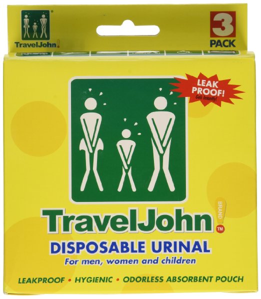 Travel John - Portable Bathroom (3 pack)