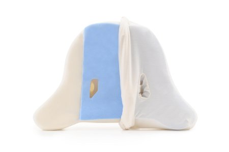 The Womfy Antiwrinkle-Sidesleeper Pillow, Ivory, Medium Soft