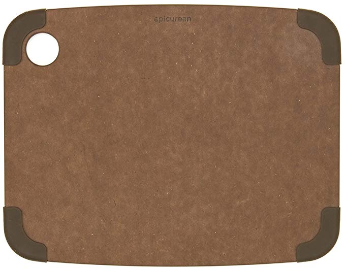 Epicurean 202-12090302 Non-Slip Series Cutting Board, 11.5-Inch by 9-Inch, Nutmeg/ Brown