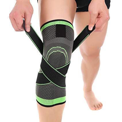 Mumian Knee Sleeve, Knee Pads Compression Fit Support -for Joint Pain and Arthritis Relief, Improved Circulation Compression - Wear Anywhere - Single