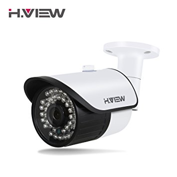 H.View 1080P 4 in 1 Surveillance Security Camera IR Outdoor CCTV Camera AHD TVI CVI CVBS Video Signal Switchable