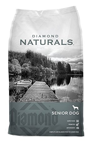 Diamond Naturals Dry Food for Senior Dogs 8