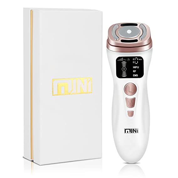 Hifu Machine for Face Portable Antiaging Mini Hifu Face Device Heated Up Pro HIFU Facial Machine Women Neck Chin Eyes