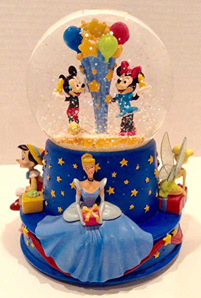 Disney Musical Birthday Water Globe