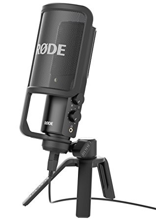 Rode NT-USB USB Condenser Microphone, Black