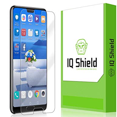 Huawei P20 Pro Screen Protector, IQ Shield LiQuidSkin Full Coverage Screen Protector for Huawei P20 Pro HD Clear Anti-Bubble Film