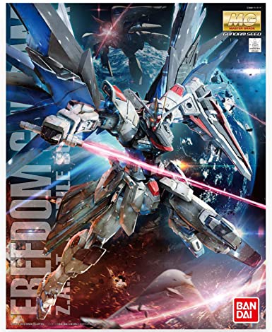 Bandai Hobby MG Freedom Gundam (Ver. 2.0) "Gundam Seed" 1/100, Multi-colored, 8" (BAN204883)