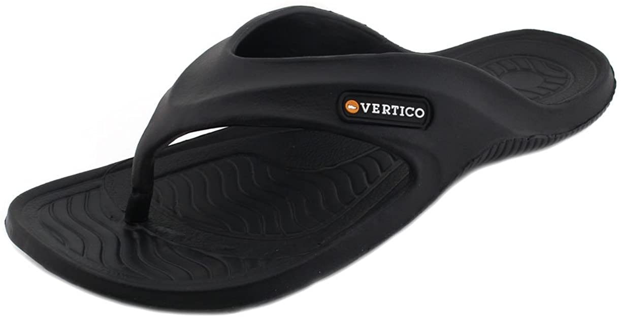 Vertico - Rubber Shower Flip Flops | Quick Dry, Lightweight Protection Sandals